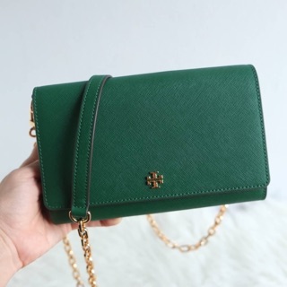 Tory burch style 52899 Emerson chain wallet