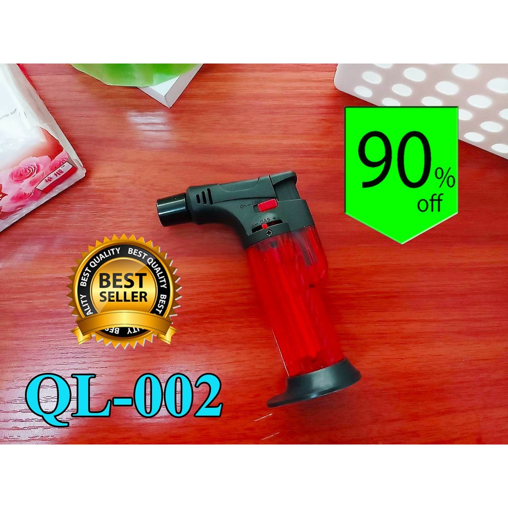 Jet flame torch lighte QL-002 - สีแดง