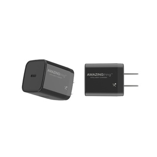 โปรโมชั่น : AMAZINGthing หัวชาร์จ USB Charger 1 USB-C PD20W Fast Charge - Black ที่ชาร์จไร้ ชาร์จรวดเร็ว