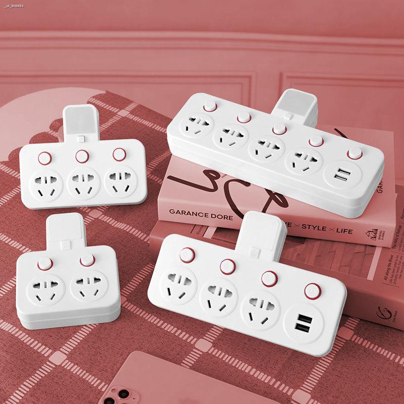 Multifunction wireless socket converter plug with one turn Jack panel home night light usb plug