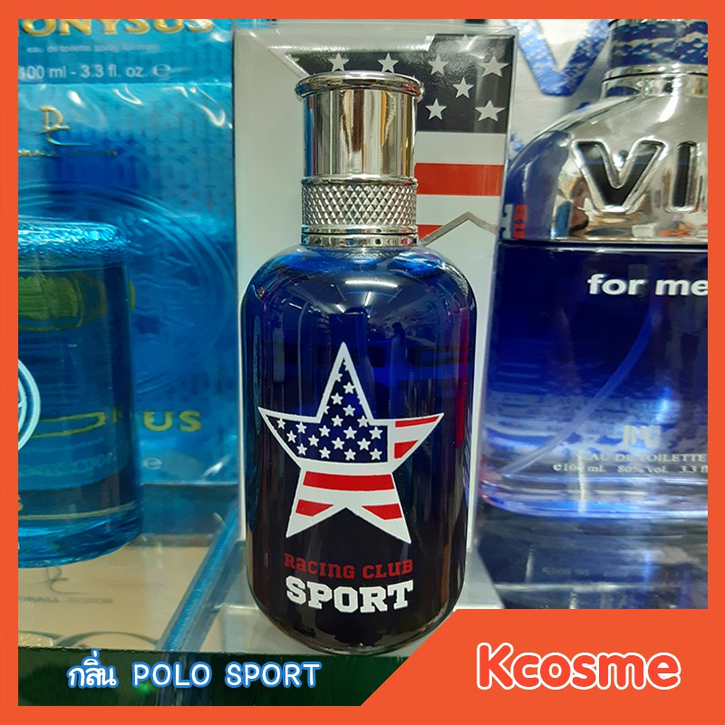 [ใส่GRAD88ลดเพิ่ม40%]
น้ำหอม racing club sport 100ml.