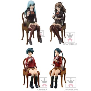 [ฟิกเกอร์แท้] Kantai Collection ~Kan Colle~ - Suzuya / Kumano / Mogami / Mikuma - "Ceylon Tea Party" - SQ (Banpresto)