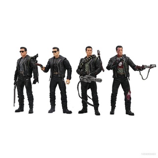 Neca ตุ๊กตาฟิกเกอร์ The Terminator Schwarzenegger T800 T1000 ของขวัญ สําหรับเด็ก ตกแต่งบ้าน