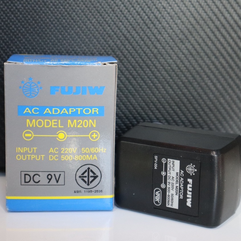 🎥 Adapter FUJIW อะแดปเตอร์ รุ่น M20N หม้อแปลง มี 9V&12V ใช้กับกล้องวงจรปิด ของเล่น อุปกรณ์ ใช้ไฟฟ้าต