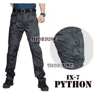 IX7(PYTHON) กางเกง ขายาว Tactical ix 7 ผู้ชาย IX 7 Military Tactical Cargo สำหรับต่อสู้ SWAT Army Train กางเกงทหารสไตล์