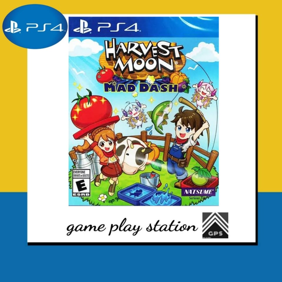 ps4 harvest moon mad dash ( english zone 1 )