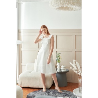 Lowry Dress (white) by Ameera Closet