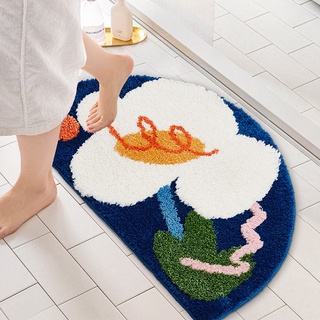 พร้อมส่ง🌼พรม40*60cm, พรมแคชเมียร์, พรมสไตล์น่ารัก, พรมเช็ดเท้าห้องน้ำ, พรมเช็ดเท้ากันน้ำ, พรมปูพื้นกันลื่น