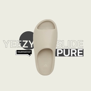 [พร้อมส่ง ส่งฟรี] ADIDAS YEEZY SLIDE "PURE" ของแท้100%