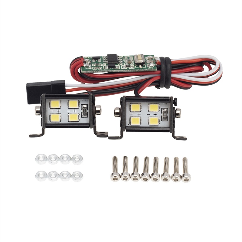 แถบไฟ LED ควบคุม CH3 สําหรับรถไต่หินบังคับ 1/10 Axial Capra SCX10 II 90046 RGT EX86100 TRX6 TRX4 D90 1 ชิ้น