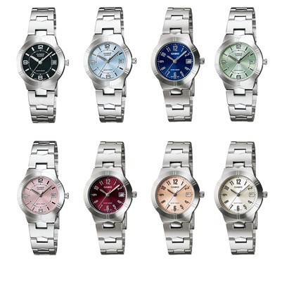 Casio สำหรับผู้หญิง LTP-1241 ประกันCMG 1ปี LTP-1241D,LTP-1241D-1,LTP-1241D-3,LTP-1241D-4,LTP-1241D-7