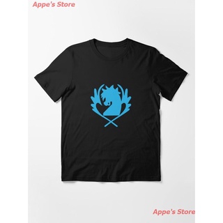 Appes Store แฟรี่เทล เสื้อยืดอนิเมะ Copy Of Blue Pegasus Fairy Tail Logo, Handmade (dark) Essential T-Shirt เสื้อยืดพิม