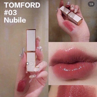 Beauty-Siam แท้ทั้งร้าน !! แบ่งขายลิปสติก TOM FORD LIPSTICK ปริมาณ 0.25 กรัม สี 03 NUBILE พร้อมแปรงทาลิป