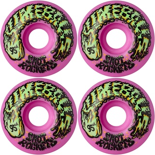 Slime Balls | 54mm 95a Snot Rockets Pastel Pink Skateboard Wheels