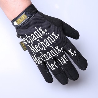 ถุงมือ Mechanix แบบเต็มนิ้ว ถุงมือแนว tactical outdoor fitness sport cycling fighting army fan motorcycle