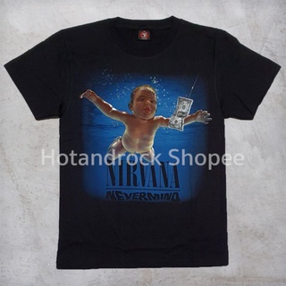 เสื้อวงสีดำ Nirvana TDM 1415 Hotandrock