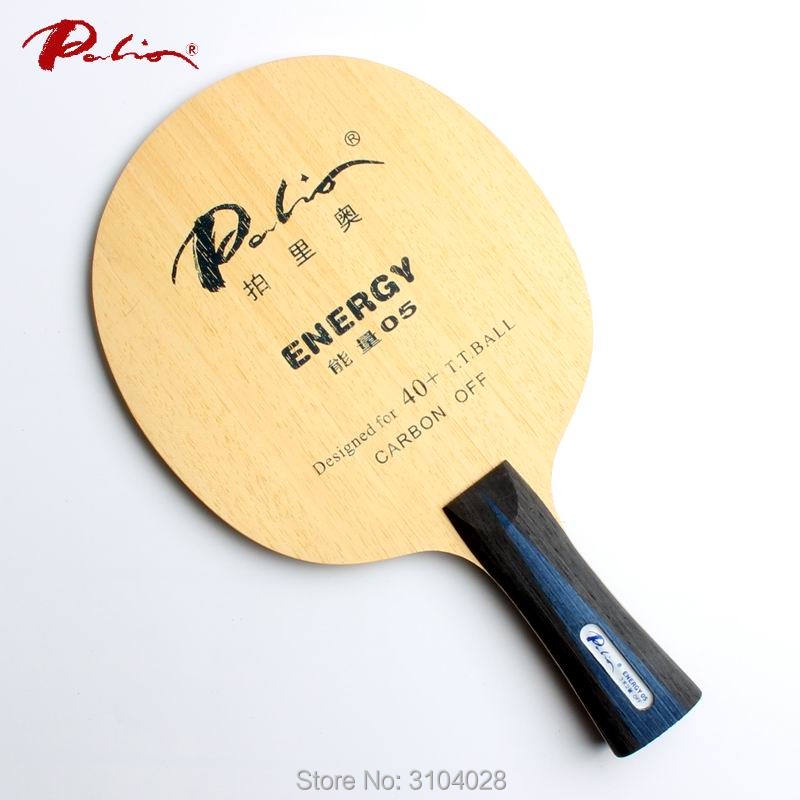 Kayu Palio Energy 05 - Palio Offensive Carbon Blade 3+2 Ply ปิงปอง Bet Wood