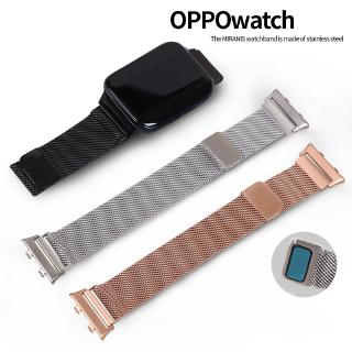 oppo watch 41 มม. milanese สายคล้องนาฬิกาสแตนเลสสตีลแม่เหล็ก 46 มม.