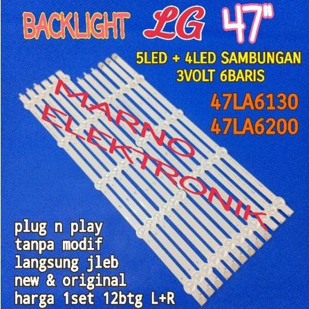 LG 47IN 47LA6130 47 INCH LED TV BACKLIGHT 47LA6200