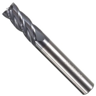 Endmill CARBIDE-FLAT-4ฟัน D6-D8 -D10 -D12-ก้านตรง