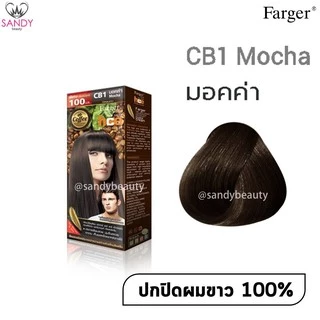 ขายดี! ครีมเปลี่ยนสีผม(โทนสีน้ำตาลธรรมชาติ) Farger ฟาร์เกอร์ สีผม 100มล.*โปรตัดฝา* HCE สีติดทน