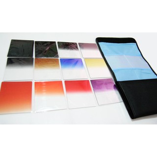 ชุดฟิลเตอร์สี่เหลี่ยม Square Filter ทั้งชุด14ชิ้น