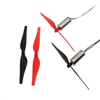 DC 3V-3.7V 40000RPM Micro Mini 1020 Coreless Motor Small Propeller Blade NdFeB Strong Magnet High Torque DIY RC Drone Qu