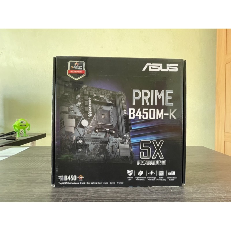 Asus Prime B450M-K [มือสอง]