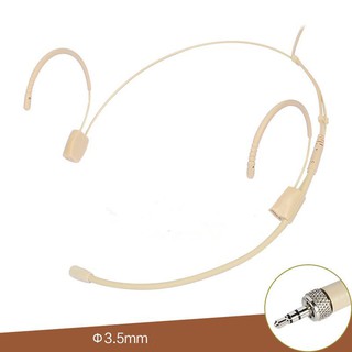 ชุดหูฟังไมโครโฟนแบบตะขอเกี่ยวหูสําหรับ sennheiser wireless beige