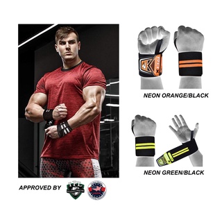 ที่รัดข้อมือ WRIST WRAPS ยกน้ำหนัก RDX W3 ยาว 50 ซม.