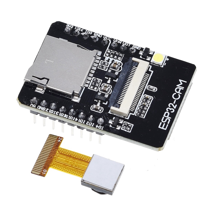 1PCS ESP32-CAM WiFi + โมดูลบลูทูธโมดูลกล้อง Development Board ESP32 พร้อมโมดูลกล้อง OV2640 2MP สําหร