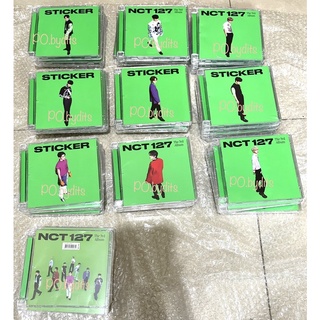 [พร้อมส่ง] สติกเกอร์อัลบั้ม Only+Poster NCT 127 Jewel Case Taeyong Mark Doyoung Taeil Johnny Jaehyun Jungwoo Yuta Hechan Group