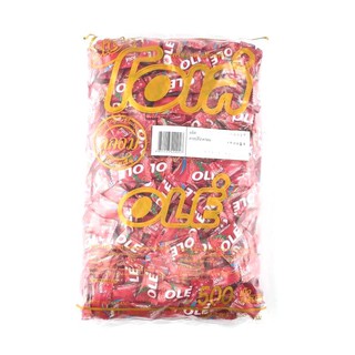 โอเล่ ลูกอม รสสตรอว์เบอร์รี (500 เม็ด) Ole Strawberry Flavored Candy (500 pieces)