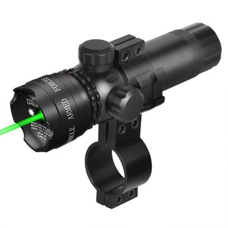 【MFH1_】เลเซอร์ติดปืนยาวของแท้ Laser Scope ปรับใน สีแดง ชุดเลเซอร์อินฟราเรดสีแดงและสีเขียวขนาด 11 มม