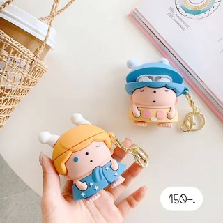 เคสแอร์พอด งานมาใหม่🌷🌷 รุ่น1,2 ⚗️ขาฟ้า,เขาเหลือง