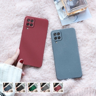 เคสโทรศัพท์ Samsung Galaxy A12 5G Soft Case Matte Silicone Ultra Slim Thin Case Covers for Samsung Galaxy A42 5G เคส