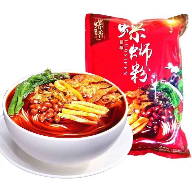 หลัวซือเฟิ่น螺蛳粉 ต้นตำหรับกวางซีแท้ๆ ชุดปรุงก๋วยเตี๋ยว พร้อมเครื่องปรุงในซอง สูตร 01