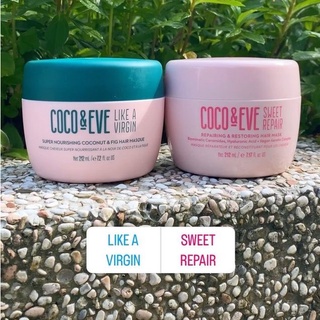 [พร้อมส่ง] COCO &amp; EVE Super Nourishing Coconut &amp; Fig Hair Masque | Sweet Repair Hair Mask