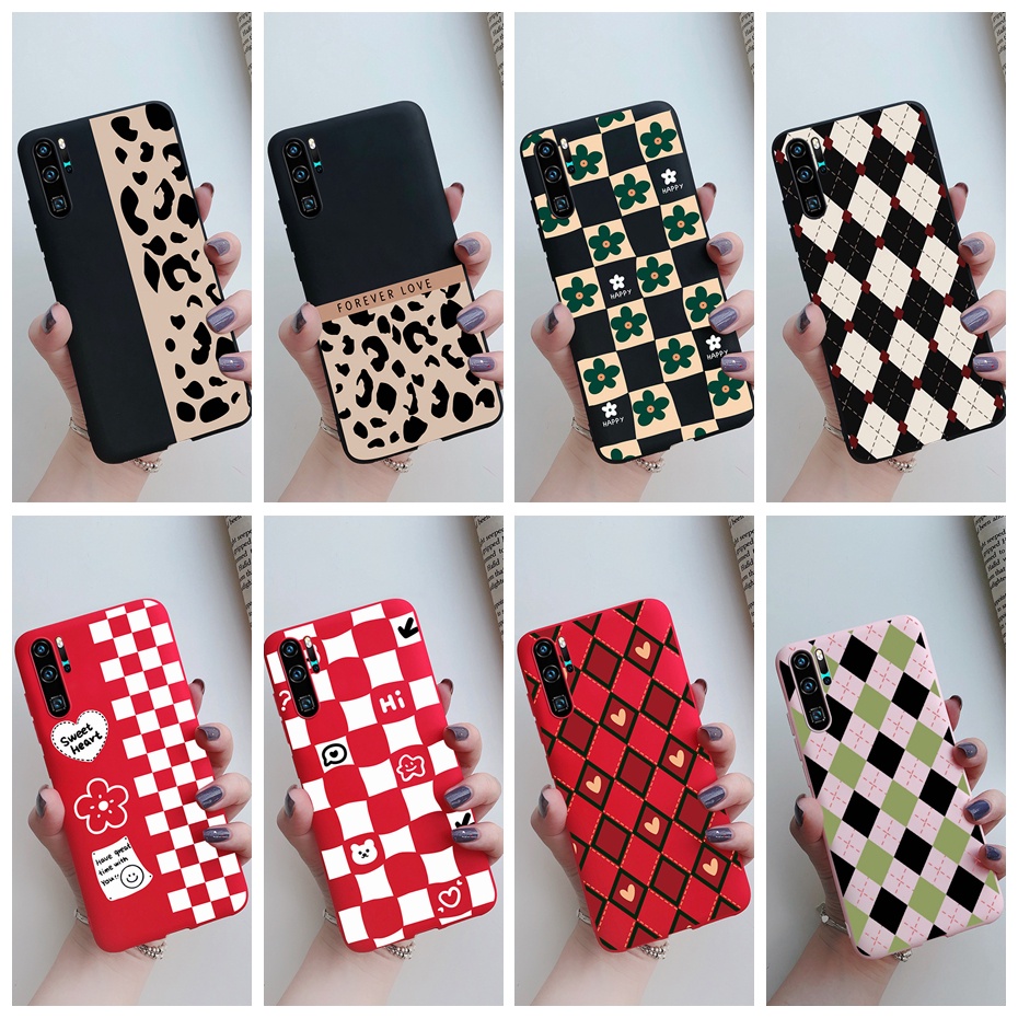 Huawei P30 / P30 Pro / Nova 5T เคส ซิลิโคนเหลว แฟชั่น ลายเสือดาว เคสนิ่ม ด้านหลัง กันกระแทก เคสโทรศัพท์