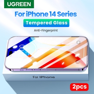 Ugreen ฟิล์มกระจกนิรภัยกันรอยหน้าจอ 2.5D สําหรับ iPhone 14 1…