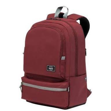 แท้💯%American Tourister กระเป๋าเป้รุ่น BURZTER Backpack 02 สี RED