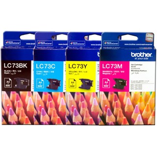 Brother หมึกแท้  LC-73 Ink Cartridge ใช้กับปริ้นเตอร์อิงค์เจ็ท บราเดอร์ MFC,J430W/MFC,J625DW,MFC-J825DW