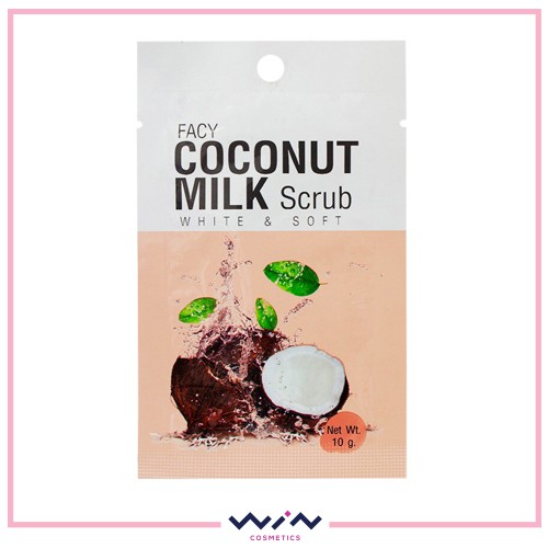 Facy Coconut Milk Scrub 10g
