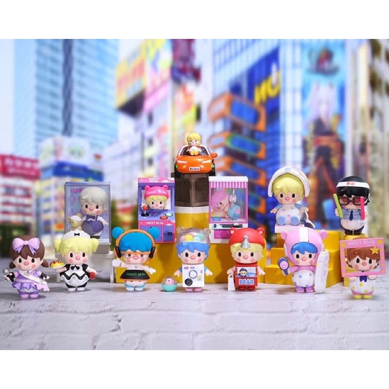 Popmart : Sweet Bean Akihabara Series กล่องสุ่มป๊อปมาร์ท พร้อมการ์ด+กล่อง