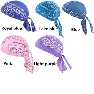 NEBULANEST หมวกโจรสลัดกีฬากลางแจ้งมะเร็ง Chemo หมวกผ้าฝ้าย Elastic Headscarf Bandana