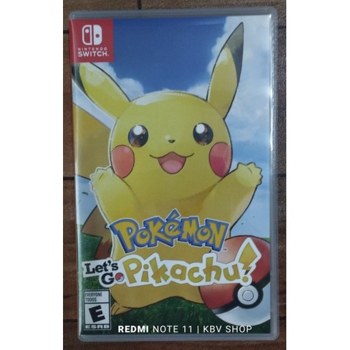 (⚡มือ 2 พร้อมส่ง⚡)Nintendo Switch : Pokemon Let's go Pikachu มือสอง มีภาษาอังกฤษ