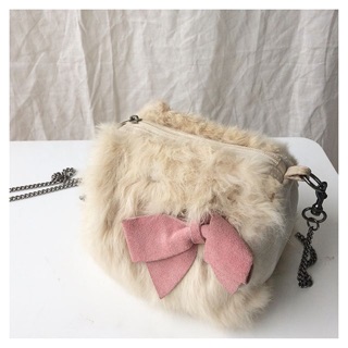 ✨💗Fur shoulder bag💗✨(Used)