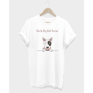 เสื้อยืด Me &amp; My Bull Terrier T-shirt