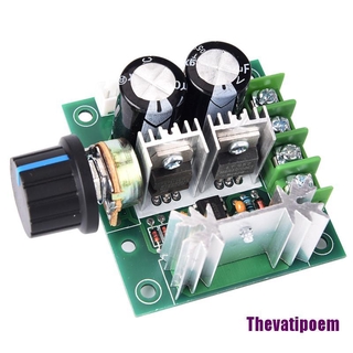 【THAM】สวิตช์ควบคุมความเร็วมอเตอร์ 12v~40v 10A Pwm Dc