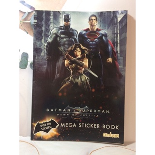 Batman V Superman mega sticker book is in